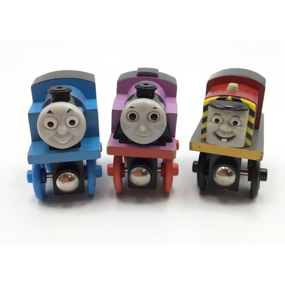 Thomas & Friends Early Engineers Engines Lot Salty Rosie Wooden Railway Trains - Picture 2 of 7